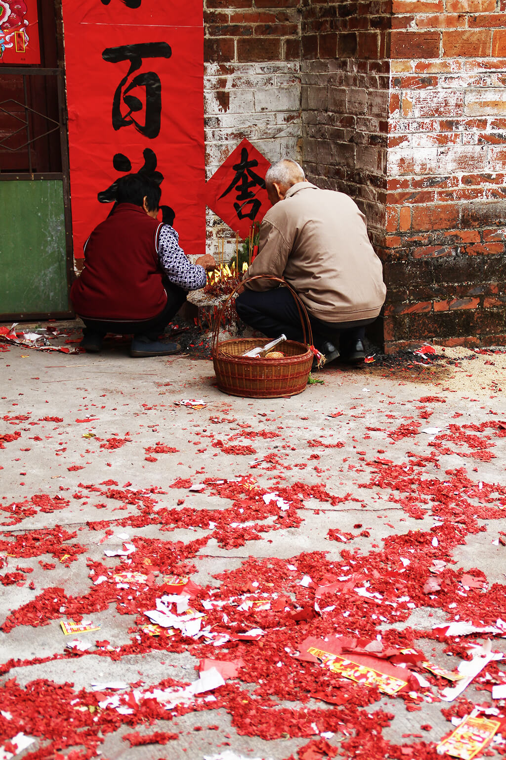 Licha Bagua village, guangdong_architecture on the road