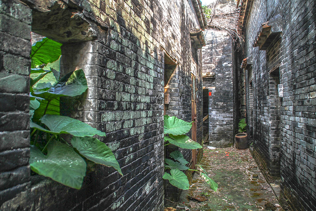 Licha Bagua village, guangdong_architecture on the road