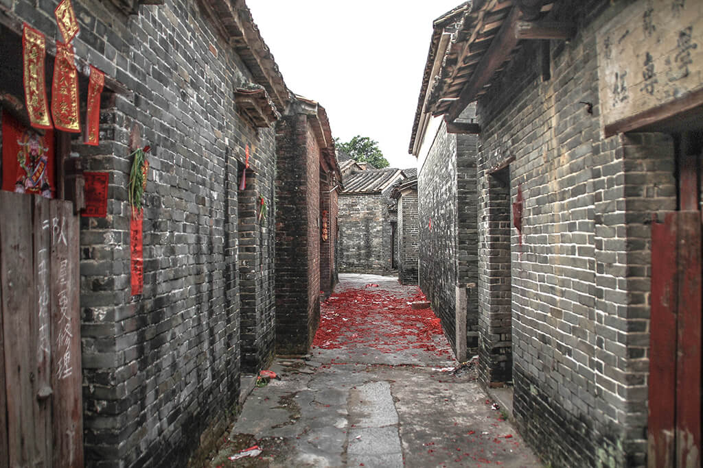 Licha Bagua village, guangdong_architecture on the road