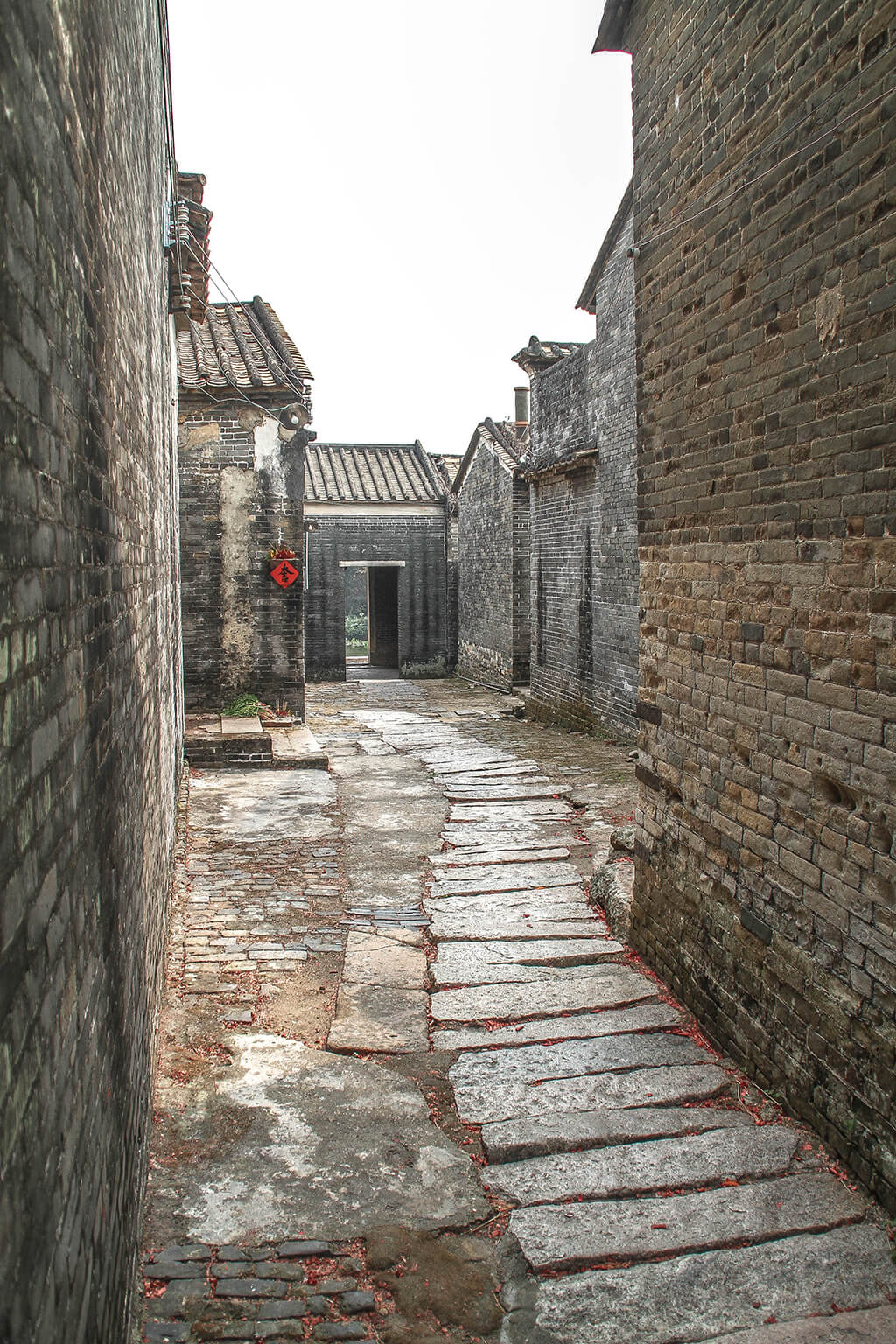 Licha Bagua village, guangdong_architecture on the road