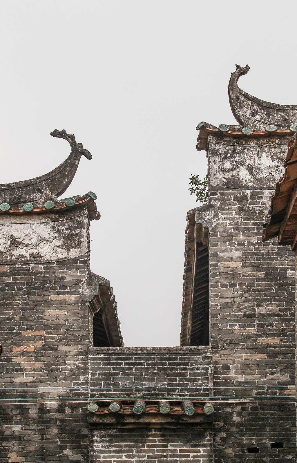 Licha Bagua village, guangdong_architecture on the road