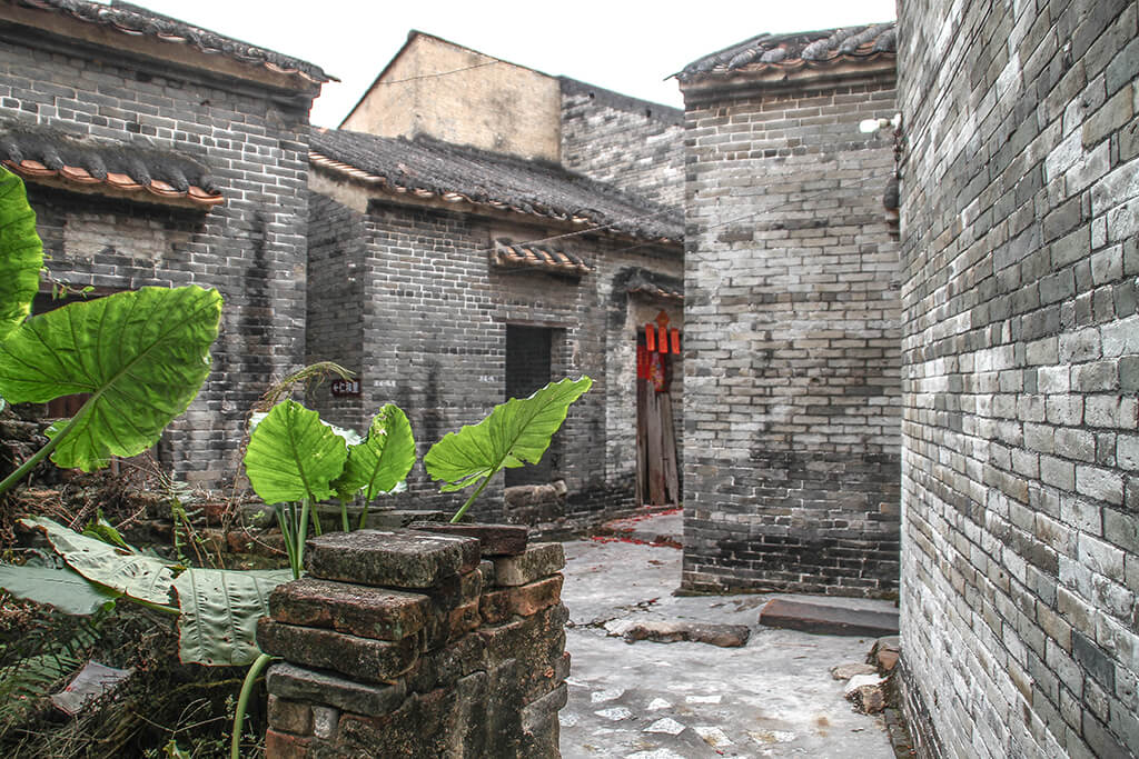 Licha Bagua village, guangdong_architecture on the road