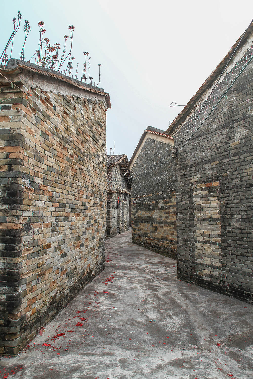 Licha Bagua village, guangdong_architecture on the road