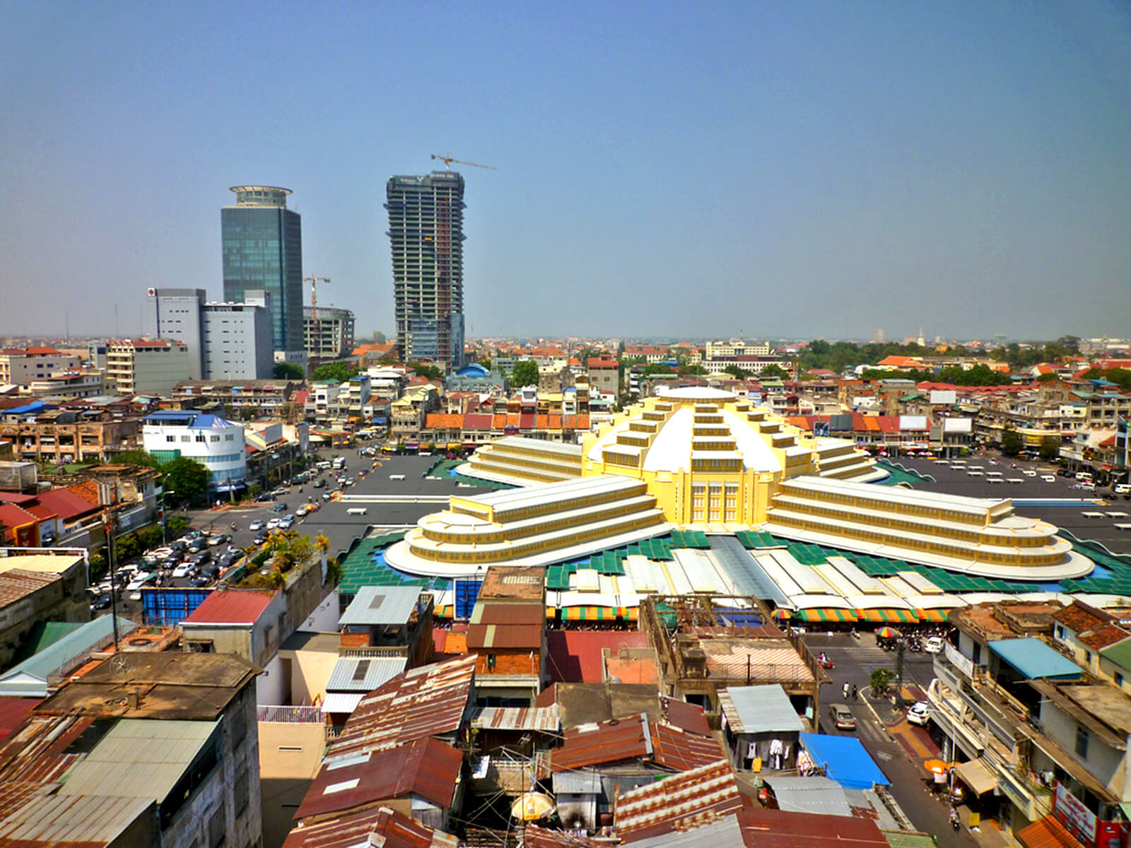 Phnom-Penh-Cambodia central market