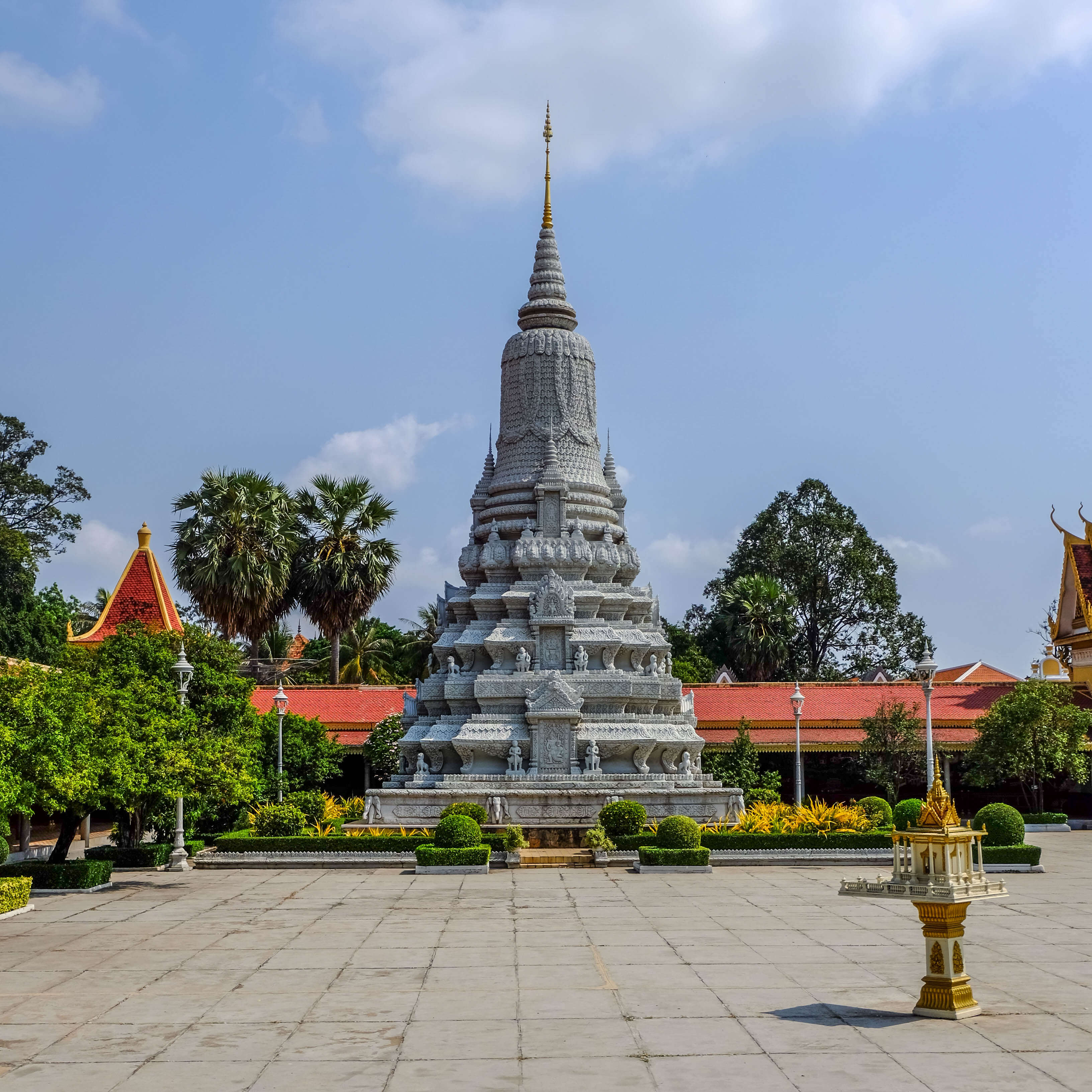 Phnom Penh Architecture - Silver Pagoda