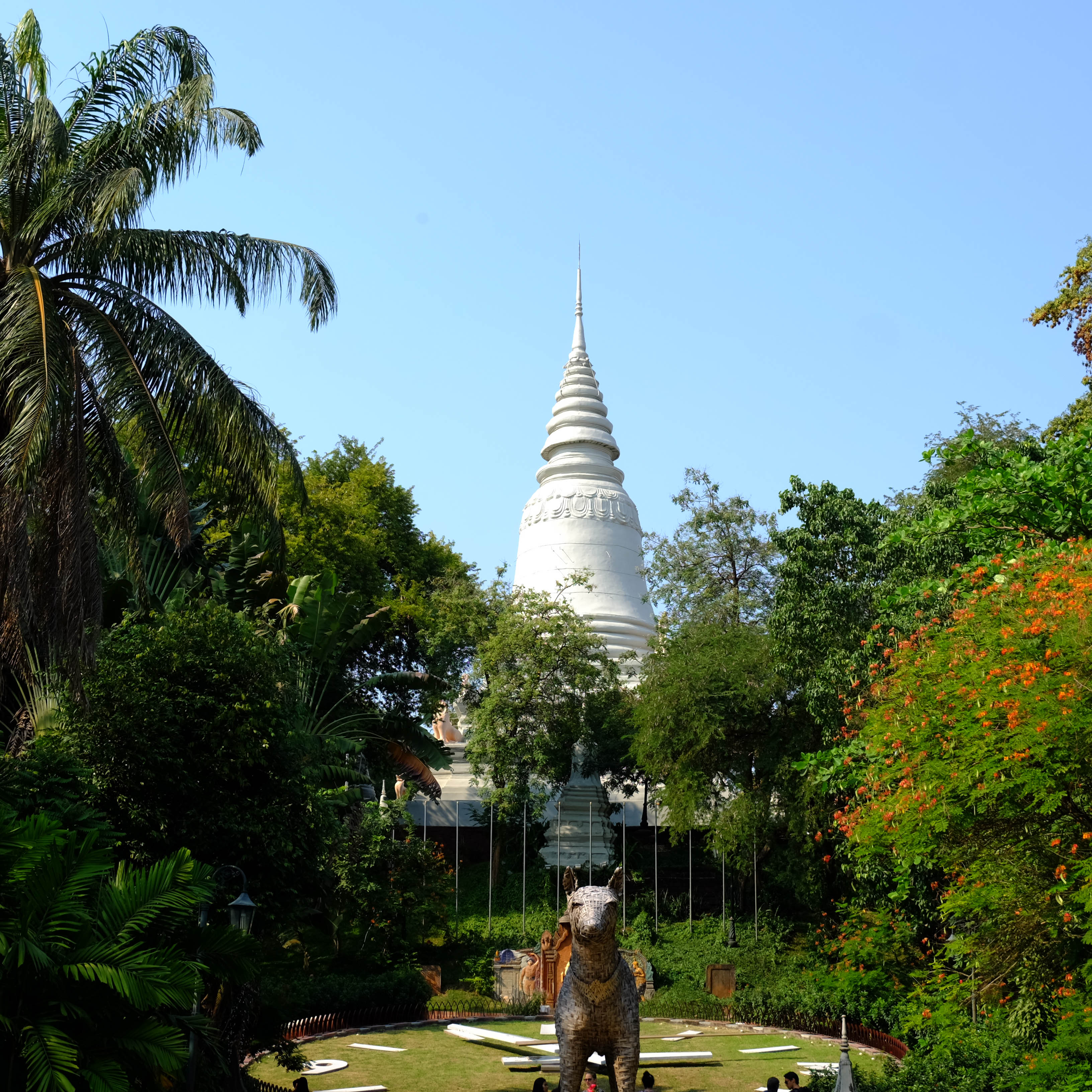 Phnom Penh Architecture - Wat Phnom Temple