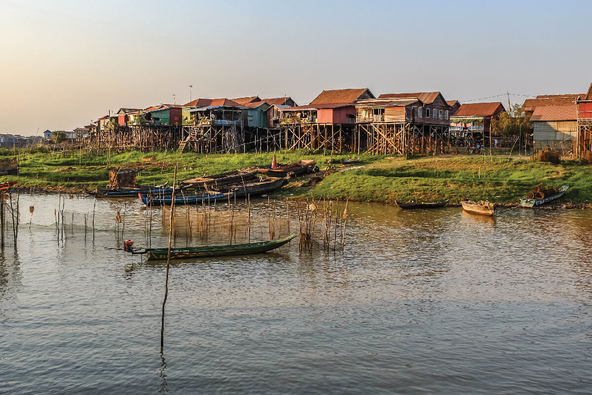 Siem Reap To Tonle Sap Distance