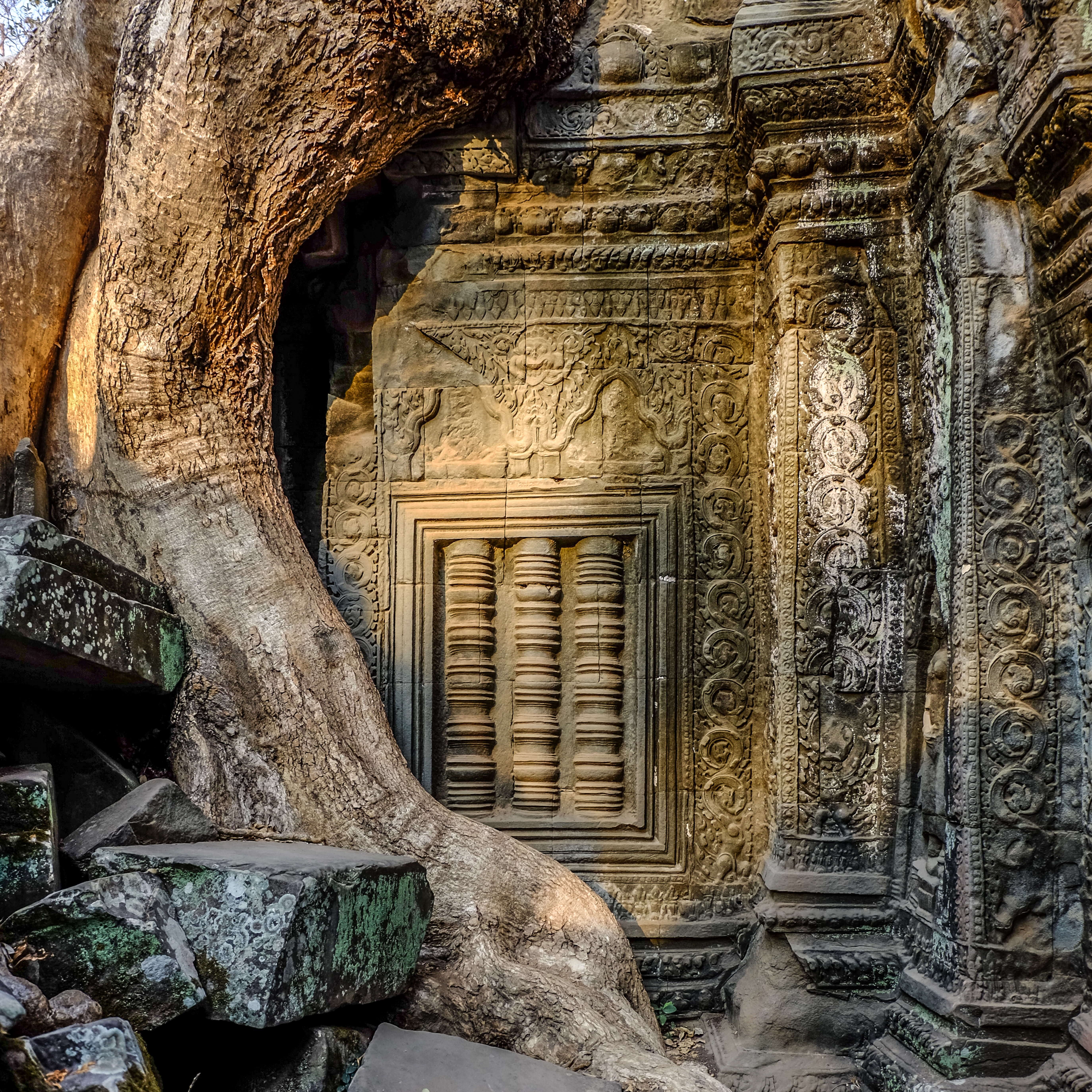 siem reap_angkor wat_architecture on the road_Ta Prohm (2)