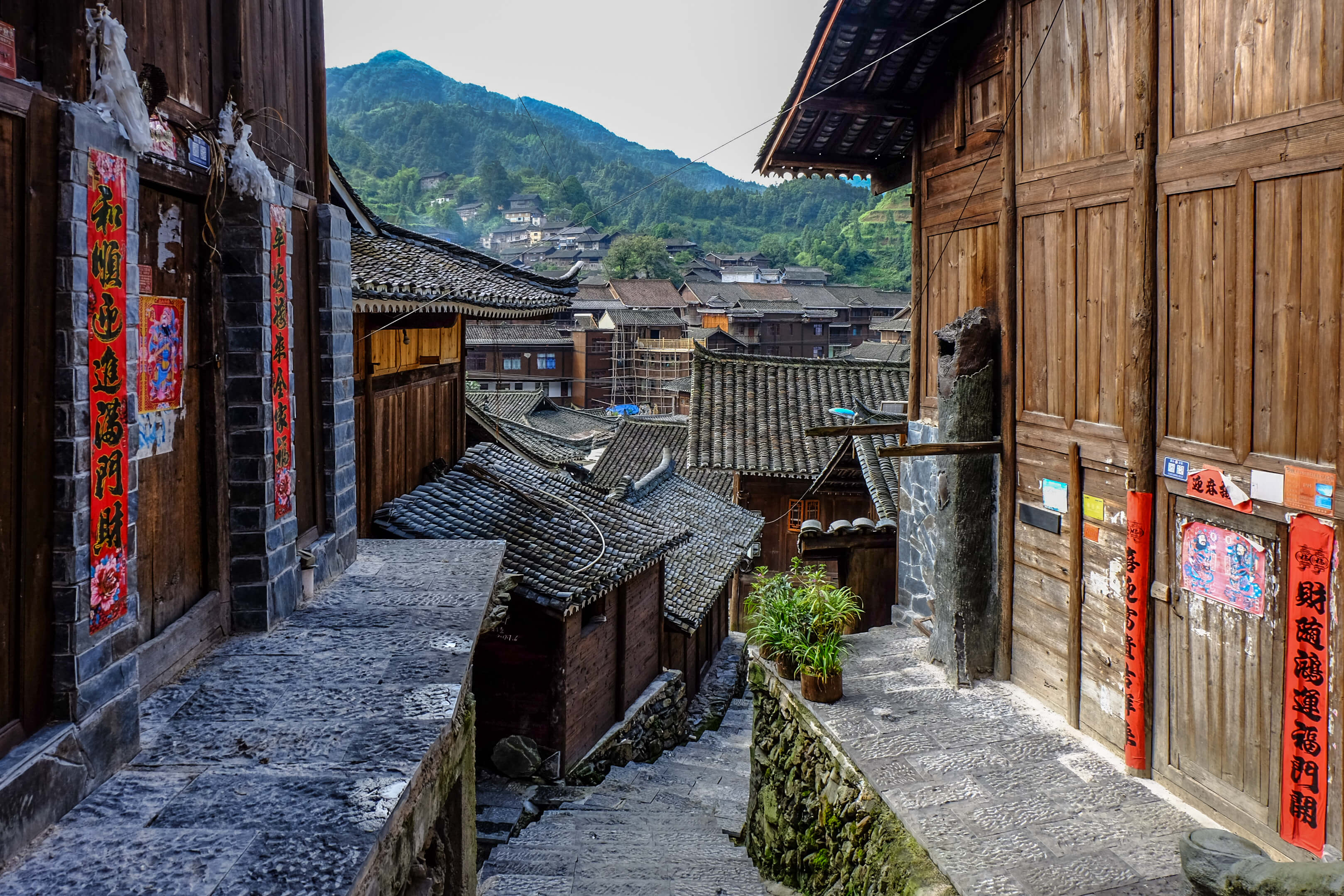 Datang Miao Village, Guizhou - Architecture On The Road