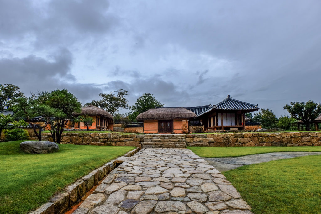 Exploring the traditional South Korean folk village of 