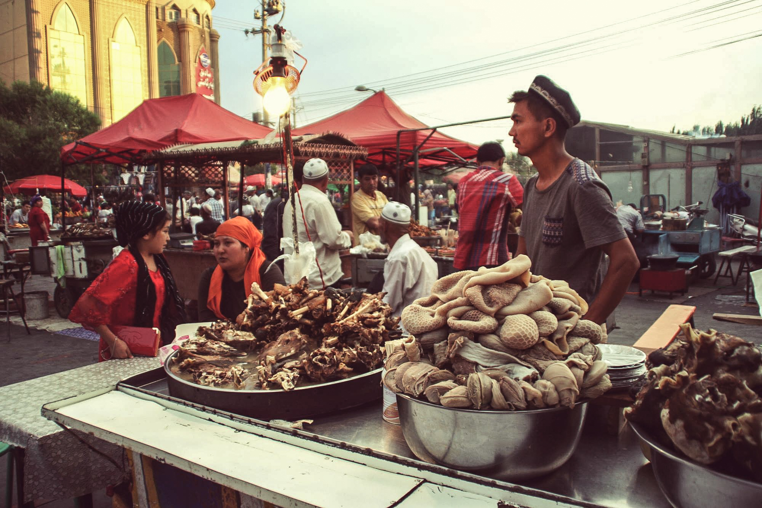 Kashgar Xinjiang Uyghur Autonomous Region night market